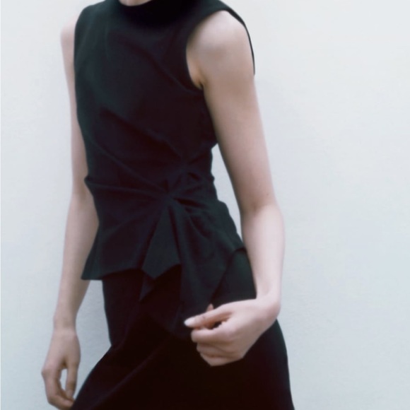 Zara Draped Top - Picture 4 of 7